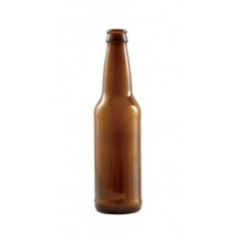 Case of 24 Beer Bottles   12 oz Amber Longneck   pilot brewing supply.myshopify.com