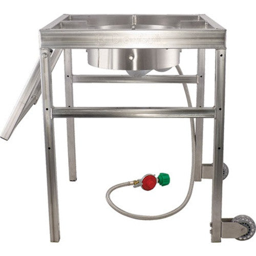 BrewBuilt AfterBurner w Handle and Casters pilot brewing supply.myshopify.com