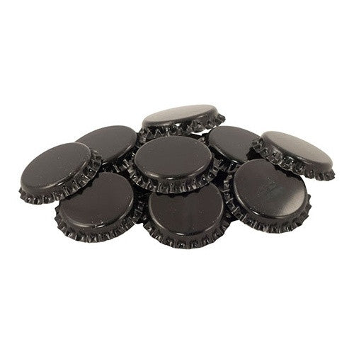 Crown Caps Black Oxygen Barrier pilot brewing supply.myshopify.com