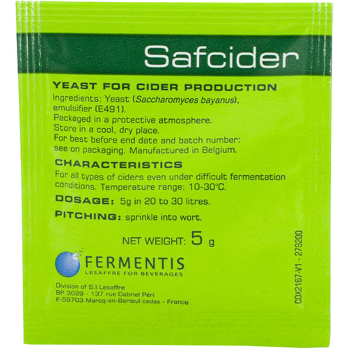 Safcider Dry Yeast AB-1