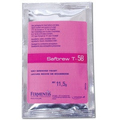 Safbrew T-58 Beer Yeast - pilot-brewing-supply.myshopify.com