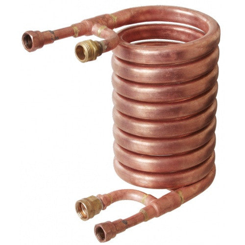 Wort Chiller Counterflow Chiller (With 1 2 FPT Fittings) pilot brewing supply.myshopify.com